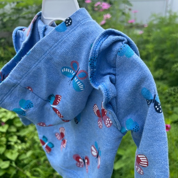 Carters Zip Up Hoodie, 9m - Picture 2 of 6